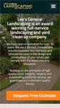 Mobile Screenshot of leesgenerallandscaping.com